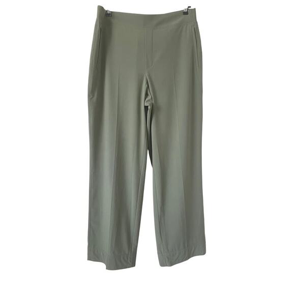 Athleta Brooklyn Heights High Rise Wide Leg Trouser Pant Pockets Stretch Comfy - Picture 3 of 9